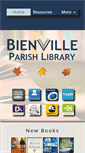 Mobile Screenshot of bienvillelibrary.org